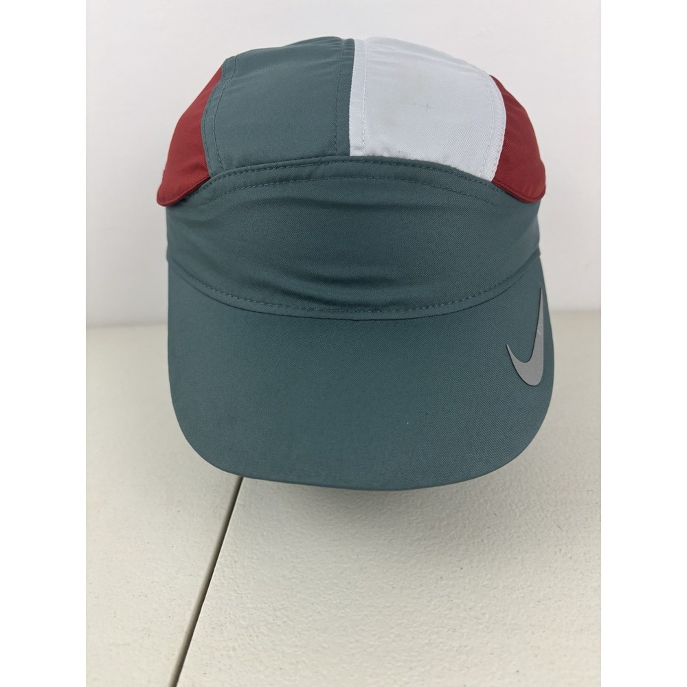 Nike Dri-fit Multicolor Panel Tailwind Strap Back Running Hat Mens OSFM